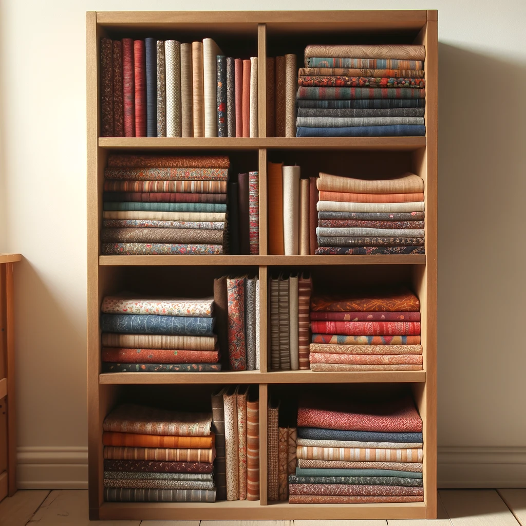 Absolutely how the seamstress organizes her fabric